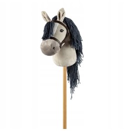 Gray Hobby Horse on a Stick by Astrup