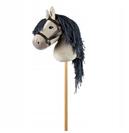 Gray Hobby Horse on a Stick by Astrup