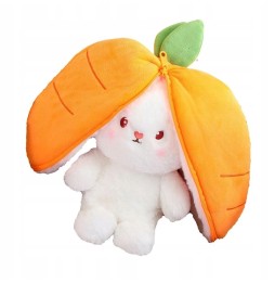 Jucărie plus rabbit cu morcov 20 cm