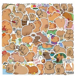 XXL Capybara Set with Stickers and Pen