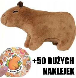 Large Capybara Set with Stickers