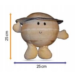 Pluszowa planeta Saturn przytulanka edukacyjna