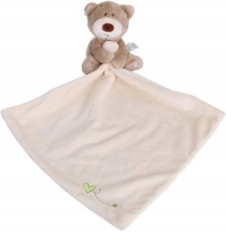 Plush Bear With Blanket For Infants