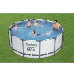 Piscina Steel Pro Max 366x122 cm cu scară Bestway