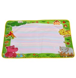 Water Drawing Mat for Kids with Disappearing Art