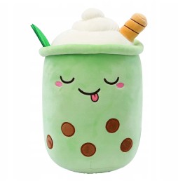 Green Bubble Tea Plush Toy 35 cm