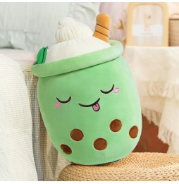 Green Bubble Tea Plush Toy 35 cm