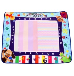 Water Mat for Kids 3+ with Markers and Stencils