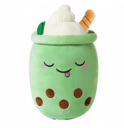 Green Bubble Tea Plush Toy 35 cm