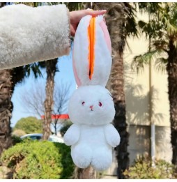 Large Rabbit Plush Strawberry Carrot