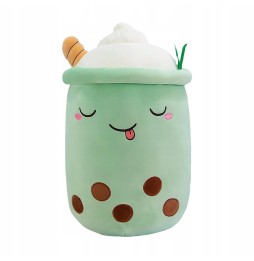 Green Bubble Tea Plush Toy 35 cm