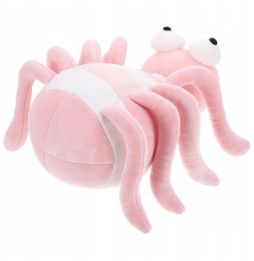 Maskotka Pająk 30 cm różowa