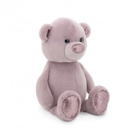 Fluffy Cuddle Toy - Lilac Bear 22cm