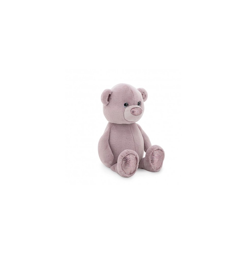 Fluffy Cuddle Toy - Lilac Bear 22cm