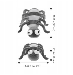 Maskotka Pająk 30 cm różowa