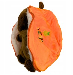 Orange Capybara Toy 25 cm Plush