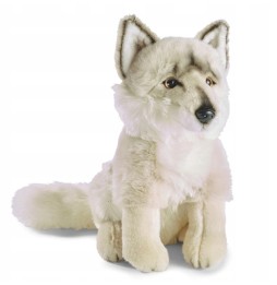 25 cm Polar Wolf Plush by Animal4You