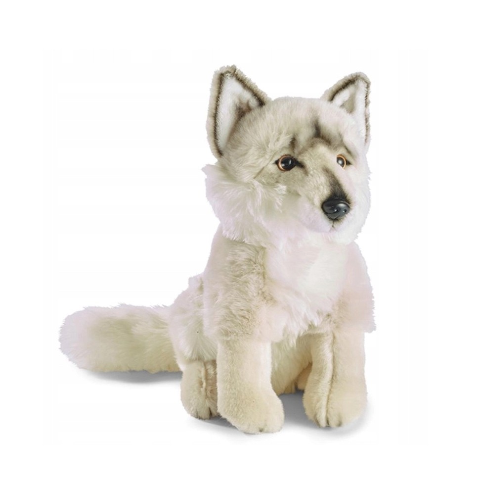 25 cm Polar Wolf Plush by Animal4You