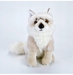 25 cm Polar Wolf Plush by Animal4You