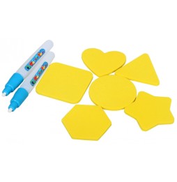 Creative Water Mat for Kids with Markers and Puzzles