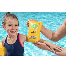 Bestway Inflatable Swimming Armbands Yellow 30x15cm