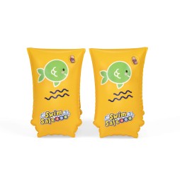 Bestway Inflatable Swimming Armbands Yellow 30x15cm