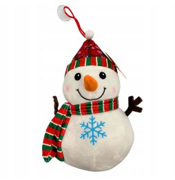 Christmas Plush Snowman with Scarf