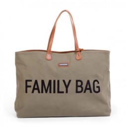 Childhome Family Bag Canvas Khaki - Perfect for Trips