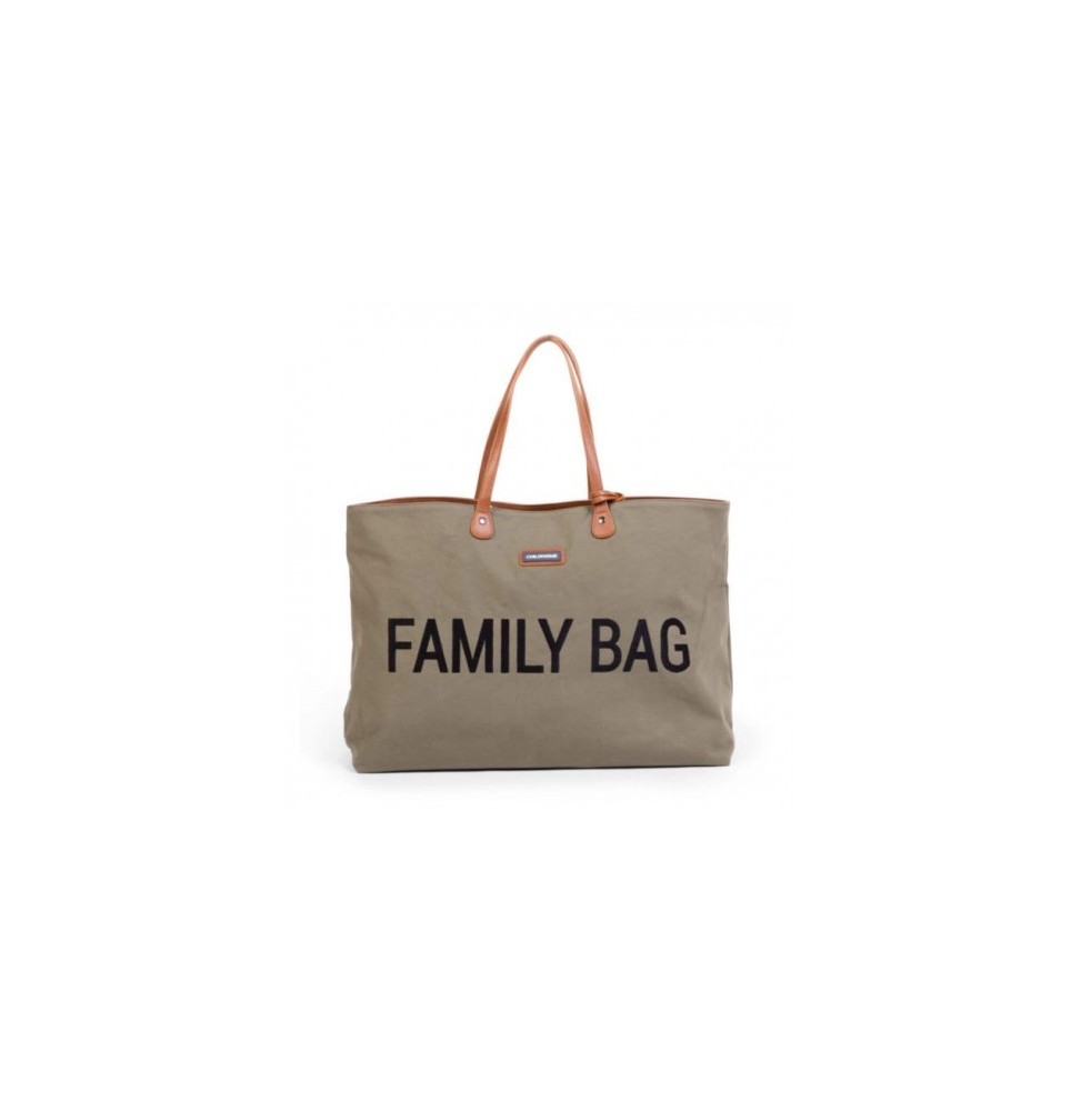 Childhome Family Bag Canvas Khaki - Perfect for Trips