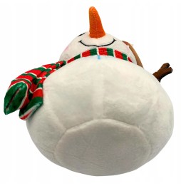 Christmas Plush Snowman with Scarf