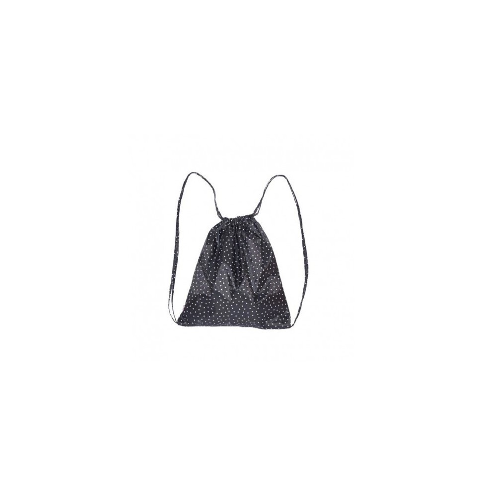 My Bag's Large Drawstring Bag - Black