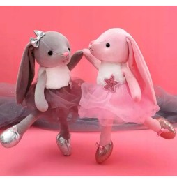 40cm Plush Ballerina Bunny Soft Toy