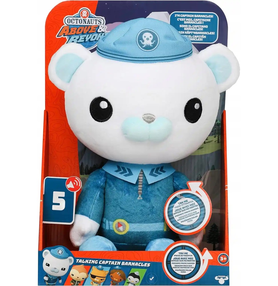 Moose Toys Octonauts Captain Barnacle Plush Toy