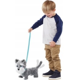 Interactive Puppy Tilly on a Leash