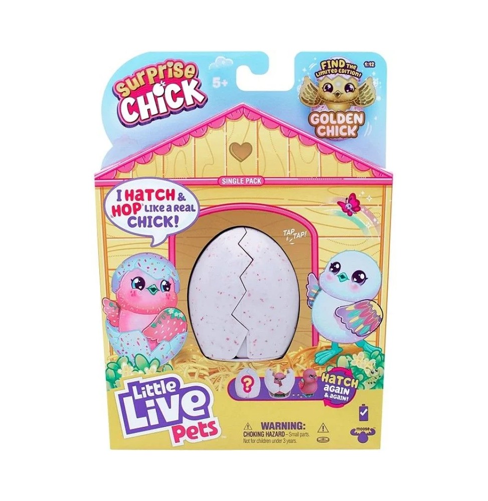 Moose Little Live Pets Interactive Chick