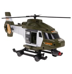 Helicopter de salvare 1:16 militar pentru copii