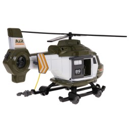 Helicopter de salvare 1:16 militar pentru copii