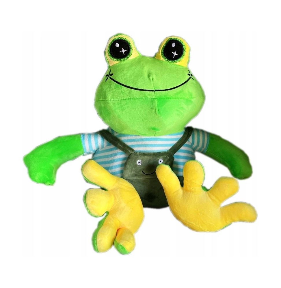 Large Frog Plush Toy 3-in-1