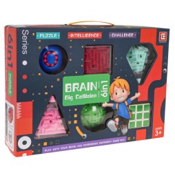 Set of 6 Logic Games for Kids Aged 3+