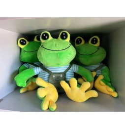 Large Frog Plush Toy 3-in-1