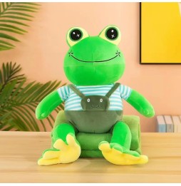 Large Frog Plush Toy 3-in-1