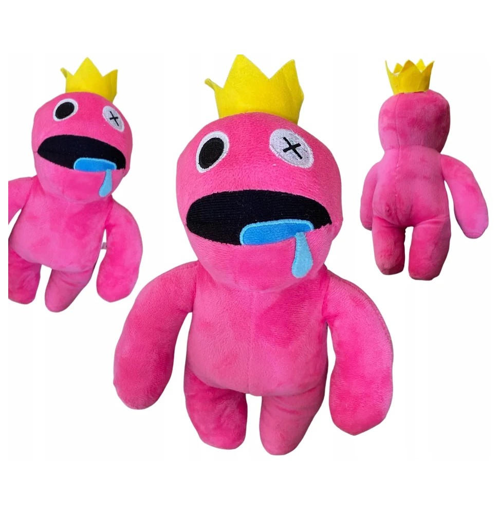 Pink Rainbow Friends Roblox Plush Toy 24 cm