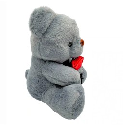 Plush Bear with Rose 25 cm