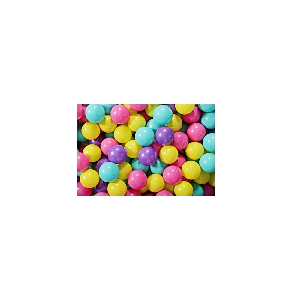 Meowbaby 7 cm plastic ball set, 500 pieces