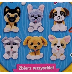 Woof Runts Barking Puppy Plush Toy