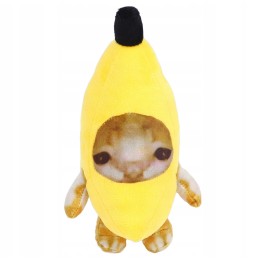 Plush Banana Cat - Toy for Adults