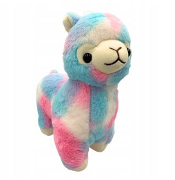 Alpaca colorată de pluș 30 cm