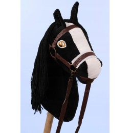 Hobby horse set A3 with horse and accessories