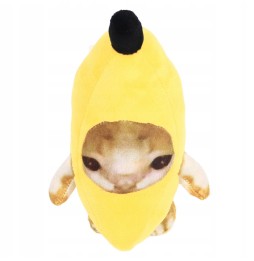 Plush Banana Cat - Toy for Adults