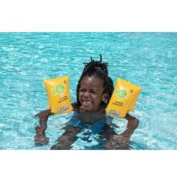 Bestway Inflatable Swimming Armbands Yellow 30x15cm